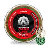 Леска карповая PANDA Tackle Carp Line 3D Camo, Диаметр: 0.35 мм