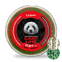 Леска карповая PANDA Tackle Carp Line 3D Camo, Диаметр: 0.27 мм
