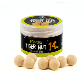 Бойлы плавающие Carptoday Baits Pop Ups Tiger Nut (Тигровый Орех), Диаметр: 14 мм