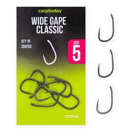 Крючки карповые Carptoday Wide Gape Classic, Размер крючка: №7