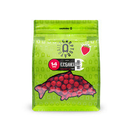 Бойлы Carptoday Baits Strawberry (Клубника) 1кг, Диаметр: 14 мм