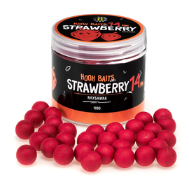 Бойлы насадочные Carptoday Baits Strawberry (Клубника), Диаметр: 14 мм