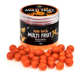 Бойлы насадочные Carptoday Baits Multi Fruit (Мульти Фрукт), Диаметр: 14 мм