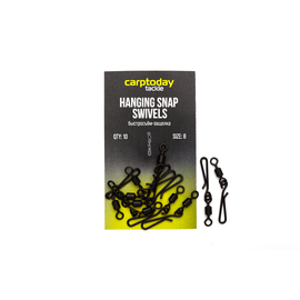 Быстросъёмы с защелкой Carptoday Tackle Hanging Snap Swivels