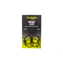 Клипсы для опарышей Carptoday Tackle Maggot Clips, Размер: Большой