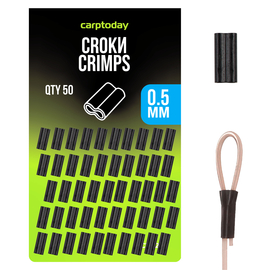 Обжимные трубочки Carptoday CROKИ CRIMPS, Диаметр: 0,5 мм