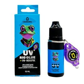 Набор Carptoday UV Kit УФ-фонарик + УФ-гель