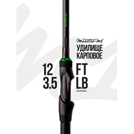 Удилище карповое Carptoday MAESTRO M1 12ft 3.5lb, Длина удилища: 12 ft :: 3.65 м, Тест удилища: 3.50 lb