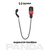 Индикатор поклёвки на цепочке Flixum PANDA TACKLE, Цвет: Красный