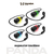 Индикатор поклёвки на цепочке Flixum PANDA TACKLE, Цвет: Красный, изображение 3