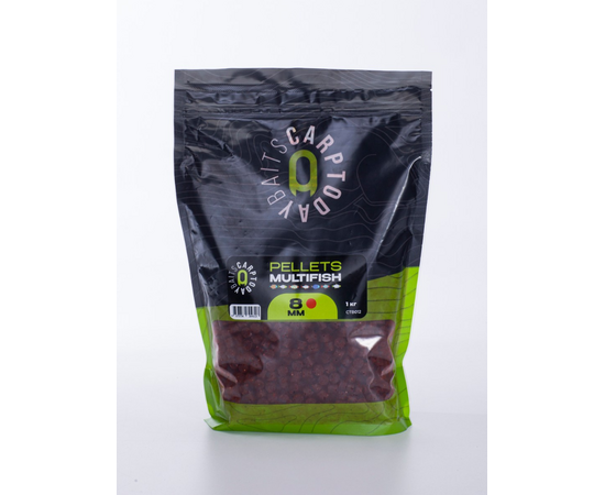 Пеллетс рыболовный Carptoday Baits MULTIFISH 1кг цельный, Диаметр: 8 мм, изображение 2 Пеллетс рыболовный Carptoday Baits MULTIFISH 1кг цельный, Диаметр: 8 мм, изображение 2