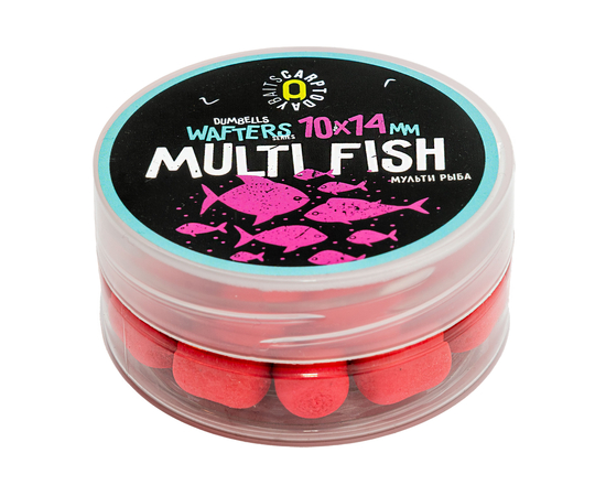 Вафтерсы Carptoday Baits Wafters Multi Fish (Мульти Фиш) 10х14мм