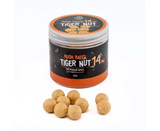 Бойлы насадочные Carptoday Baits Tiger Nut (Тигровый Орех), Диаметр: 14 мм