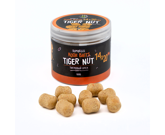 Дамбелсы насадочные Carptoday Baits Tiger Nut (Тигровый Орех)
