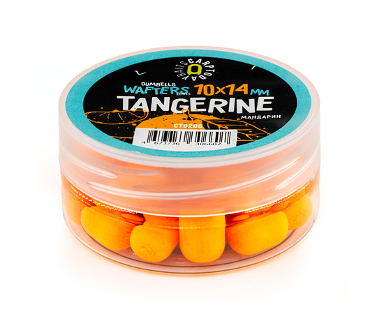 Вафтерсы Carptoday Baits Wafters Tangerine (Мандарин) 10х14мм