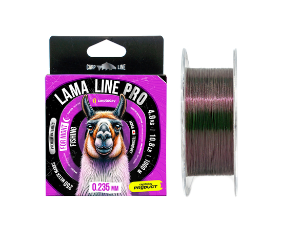 Леска Carptoday Lama Line Pro 1000м, Диаметр: 0.235 мм