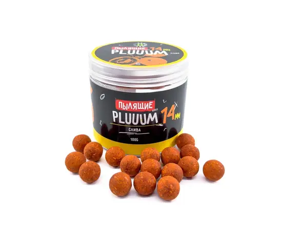 Бойлы пылящие насадочные Carptoday Baits Plum (Слива), Диаметр: 14 мм