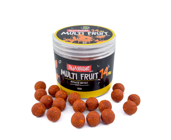 Бойлы пылящие насадочные Carptoday Baits Multi Fruit (Мульти Фрукт), Диаметр: 14 мм