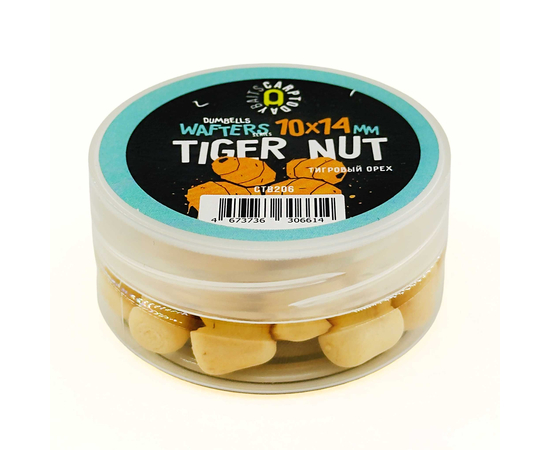 Вафтерсы Carptoday Baits Wafters Tiger Nut (Тигровый Орех) 10х14мм