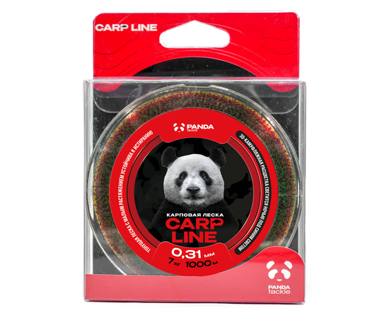 Леска карповая PANDA Tackle Carp Line 3D Camo, Диаметр: 0.31 мм, изображение 2