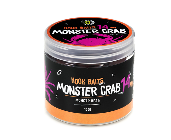 Бойлы насадочные Carptoday Baits Monster Crab (Монстр Краб), Диаметр: 14 мм, изображение 2
