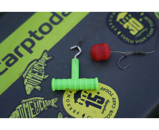 Инструмент для затягивания узлов PANDA Tackle Knot Pull Tool Green, изображение 3
