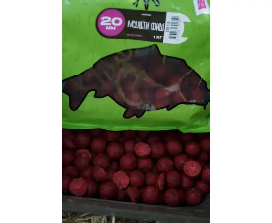 Бойлы Carptoday Baits Multi Fish (Мульти Фиш) 1кг, Диаметр: 20 мм, изображение 2