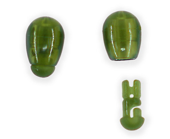 Быстросъемные бусины Carptoday Tackle Quick Change Beads зелёные, Размер: Маленький, изображение 2