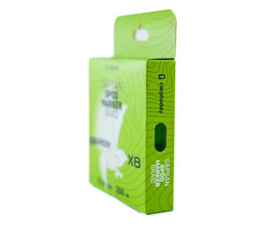 Плетёный шнур Сarptoday Sapsan Spod & Marker Braid Green 0.14мм 250м, изображение 3