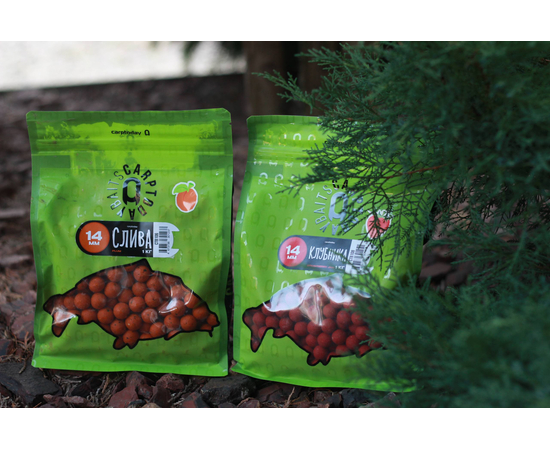 Бойлы Carptoday Baits Plum (Слива) 1кг, Диаметр: 14 мм, изображение 2