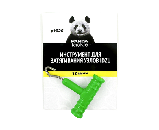 Инструмент для затягивания узлов PANDA Tackle Knot Pull Tool Green, изображение 2