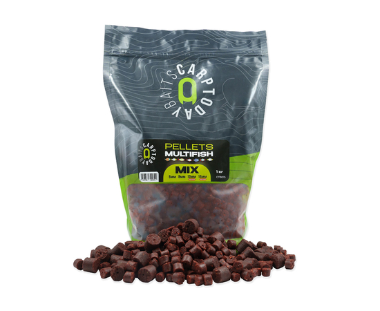 Пеллетс рыболовный Carptoday Baits MULTIFISH MIX 1кг, изображение 2