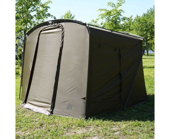 Палатка карповая CARPTODAY Oasis Bivvy Green Khaki, изображение 3