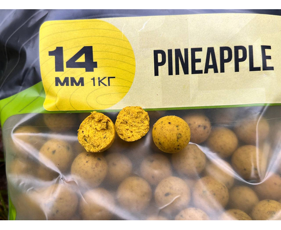 Бойлы пылящие Carptoday Baits Pineapple (Ананас) 1кг, Диаметр: 20 мм, изображение 2