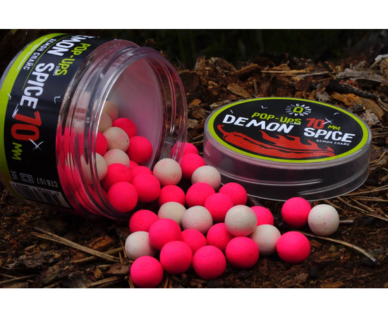 Бойлы плавающие Carptoday Baits Pop Ups Demon Spice (Острые Специи), Диаметр: 14 мм, изображение 5