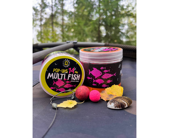 Бойлы плавающие Carptoday Baits Pop Ups Multi Fish (Мульти Фиш), Диаметр: 14 мм, изображение 5