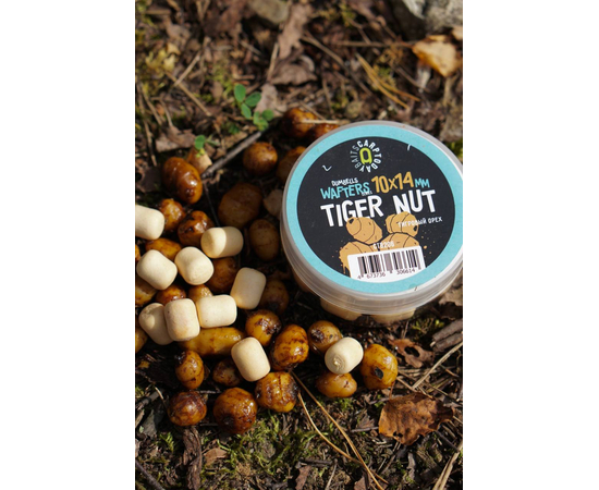 Вафтерсы Carptoday Baits Wafters Tiger Nut (Тигровый Орех) 10х14мм, изображение 2