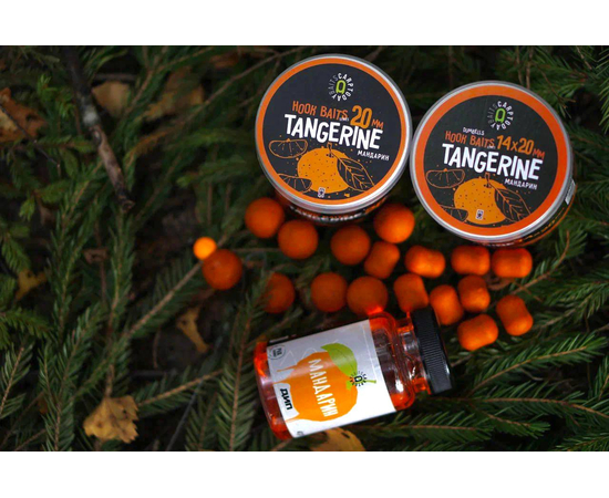 Дамбелсы насадочные Carptoday Baits Tangerine (Мандарин), изображение 2