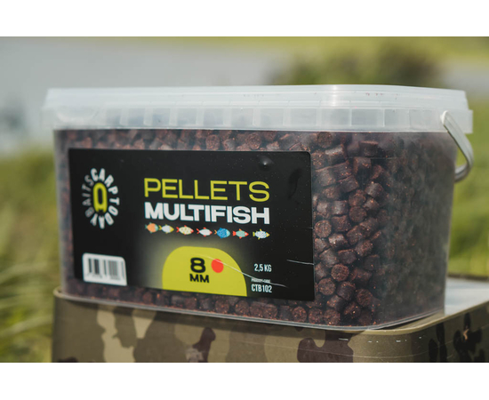 Пеллетс рыболовный Carptoday Baits MULTIFISH 2.5кг цельный, Диаметр: 8 мм, изображение 3