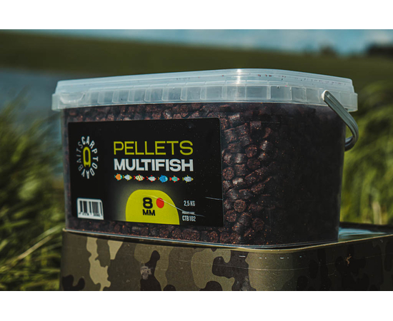 Пеллетс рыболовный Carptoday Baits MULTIFISH 2.5кг цельный, Диаметр: 8 мм, изображение 5