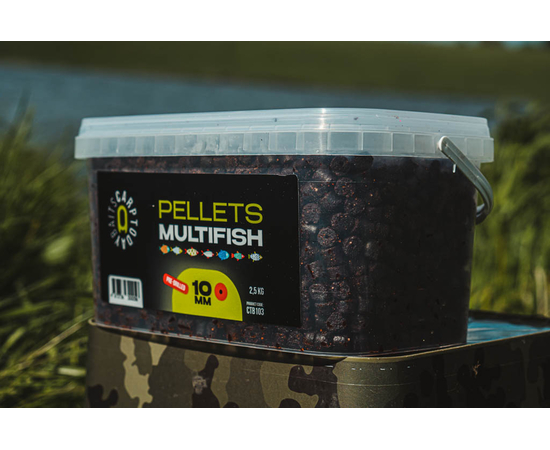 Пеллетс рыболовный Carptoday Baits MULTIFISH 2.5кг просверленный, Диаметр: 10 мм, изображение 3