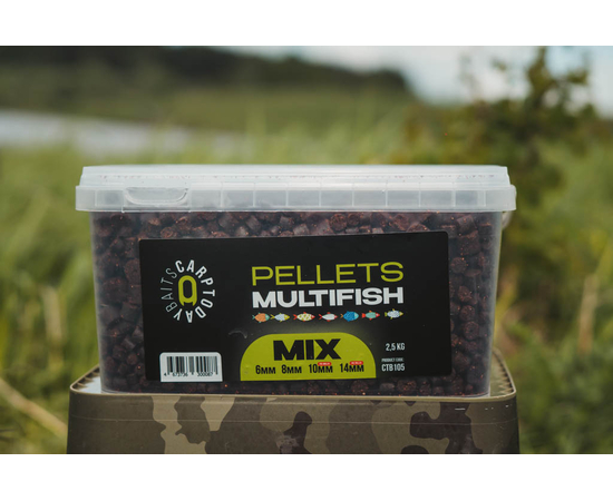 Пеллетс рыболовный Carptoday Baits MULTIFISH MIX 2.5кг, изображение 3 Пеллетс рыболовный Carptoday Baits MULTIFISH MIX 2.5кг, изображение 3