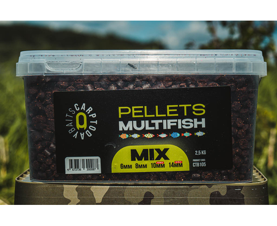 Пеллетс рыболовный Carptoday Baits MULTIFISH MIX 2.5кг, изображение 4 Пеллетс рыболовный Carptoday Baits MULTIFISH MIX 2.5кг, изображение 4