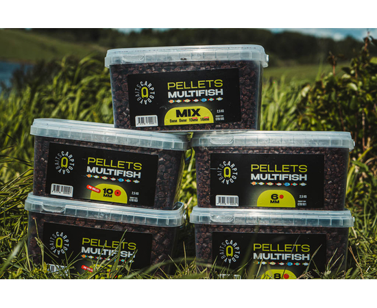 Пеллетс рыболовный Carptoday Baits MULTIFISH 2.5кг просверленный, Диаметр: 10 мм, изображение 5