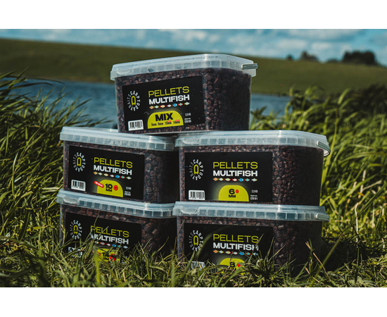 Пеллетс рыболовный Carptoday Baits MULTIFISH 2.5кг просверленный, Диаметр: 14 мм, изображение 8