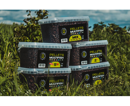 Пеллетс рыболовный Carptoday Baits MULTIFISH 2.5кг цельный, Диаметр: 8 мм, изображение 11