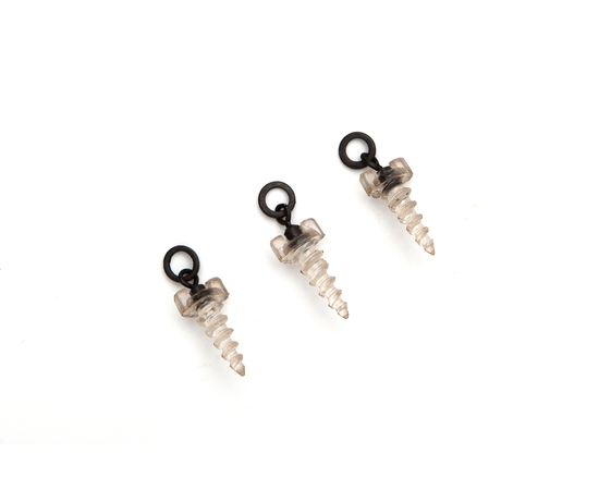 Винты пластиковые для насадки Carptoday Tackle Bait Screw 360 Plastic с кольцом, изображение 2