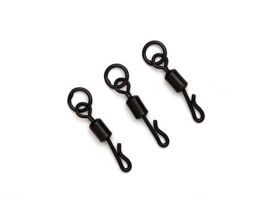Быстросъемы с кольцом Carptoday Tackle Quick Change Ring Swivels, Размер: 8, изображение 2