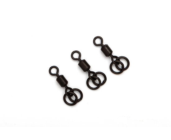 Вертлюжки с двумя кольцами Carptoday Tackle Double Ring Swivels, изображение 2