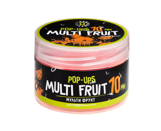 Бойлы плавающие Carptoday Baits Pop Ups Multi Fruit (Мульти Фрукт), Диаметр: 10 мм, изображение 4